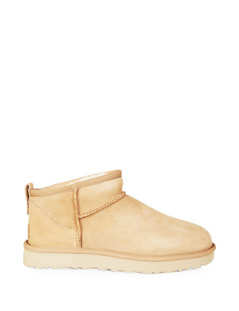 Stivaletti Classic Ultra Mini in beige 