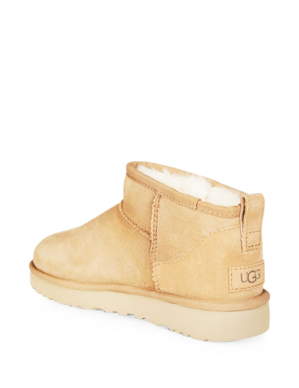 Stivaletti Classic Ultra Mini in beige 