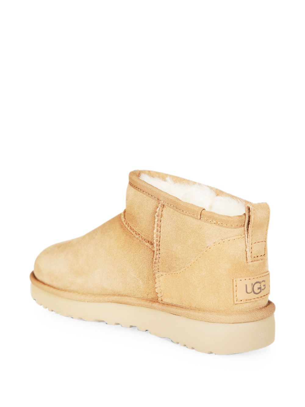 Stivaletti Classic Ultra Mini in beige 