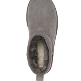 Stivaletti Classic Ultra Mini in grigio 