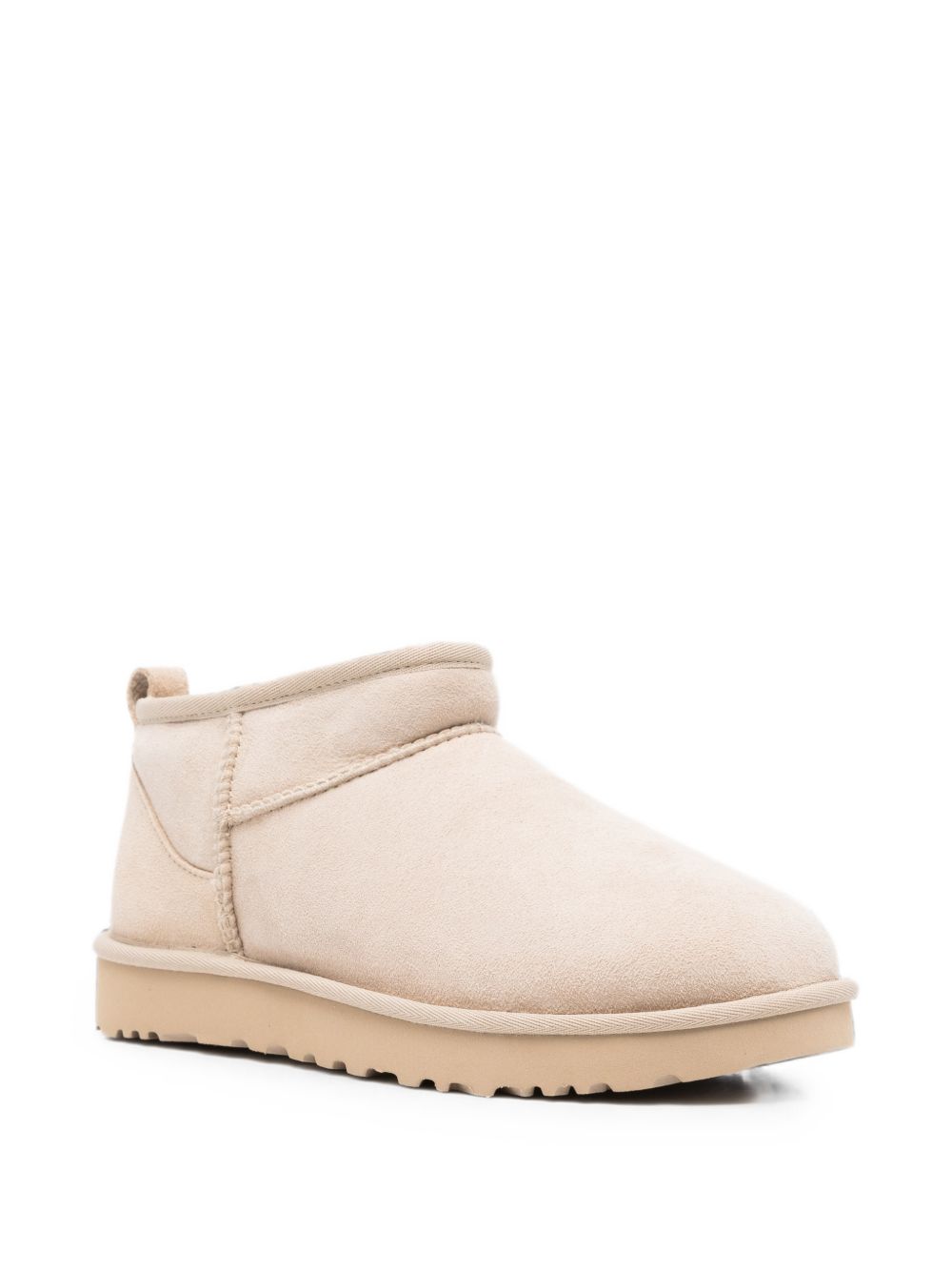 Stivaletti Classic Ultra Mini in beige 