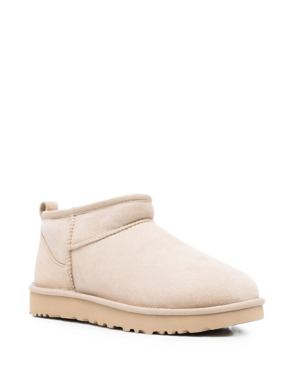 Stivaletti Classic Ultra Mini in beige 