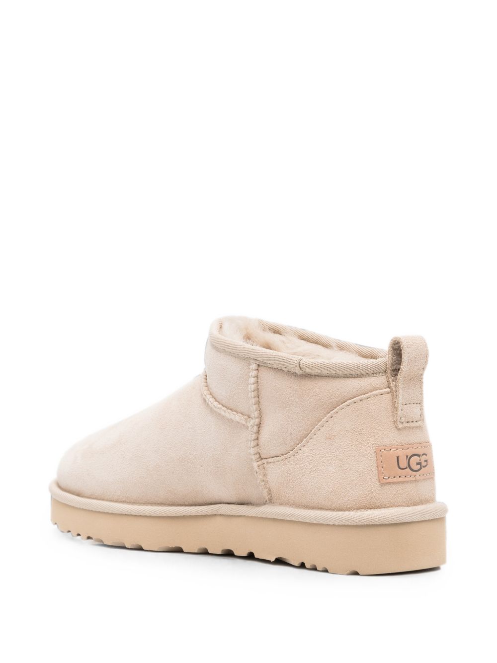 Stivaletti Classic Ultra Mini in beige 