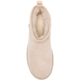 Stivaletti Classic Ultra Mini in beige 