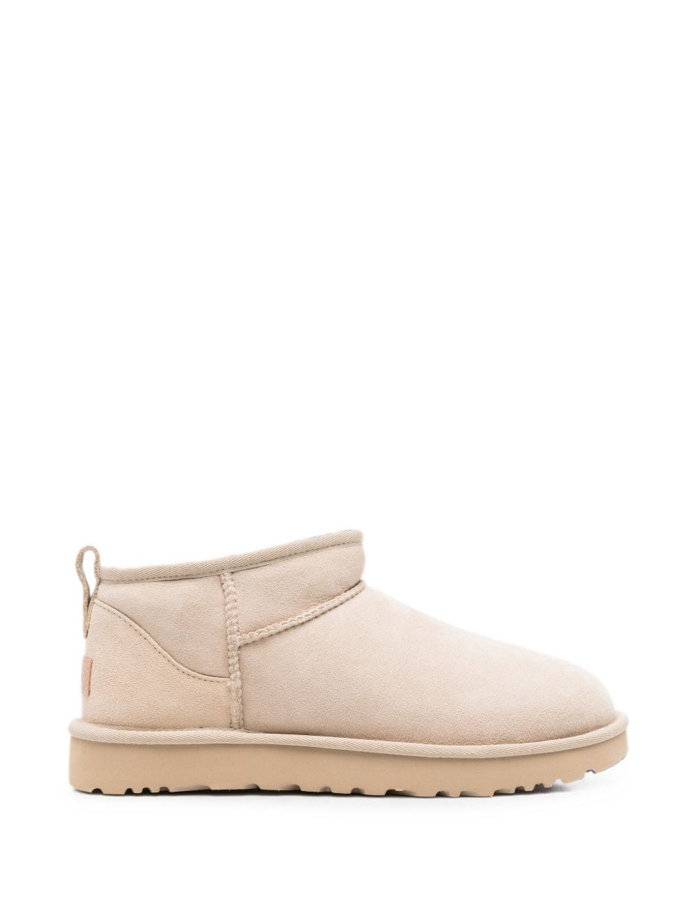 Stivaletti Classic Ultra Mini in beige 