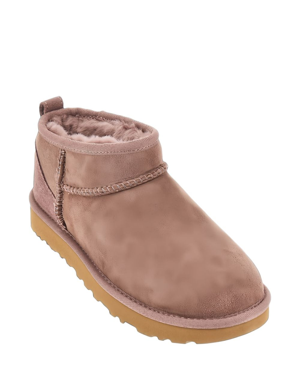 Stivaletti Classic Ultra Mini in beige 