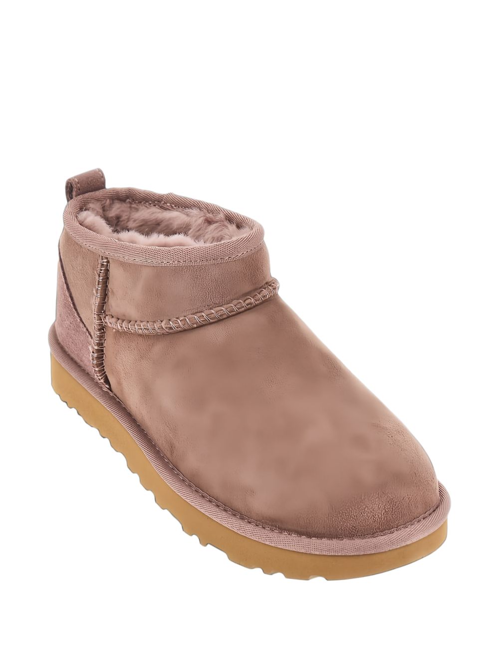 Stivaletti Classic Ultra Mini in beige 