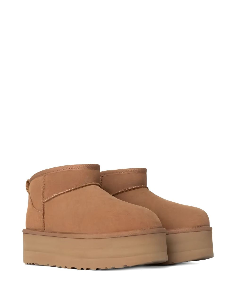 Stivaletti Classic Ultra Mini Platform in beige 