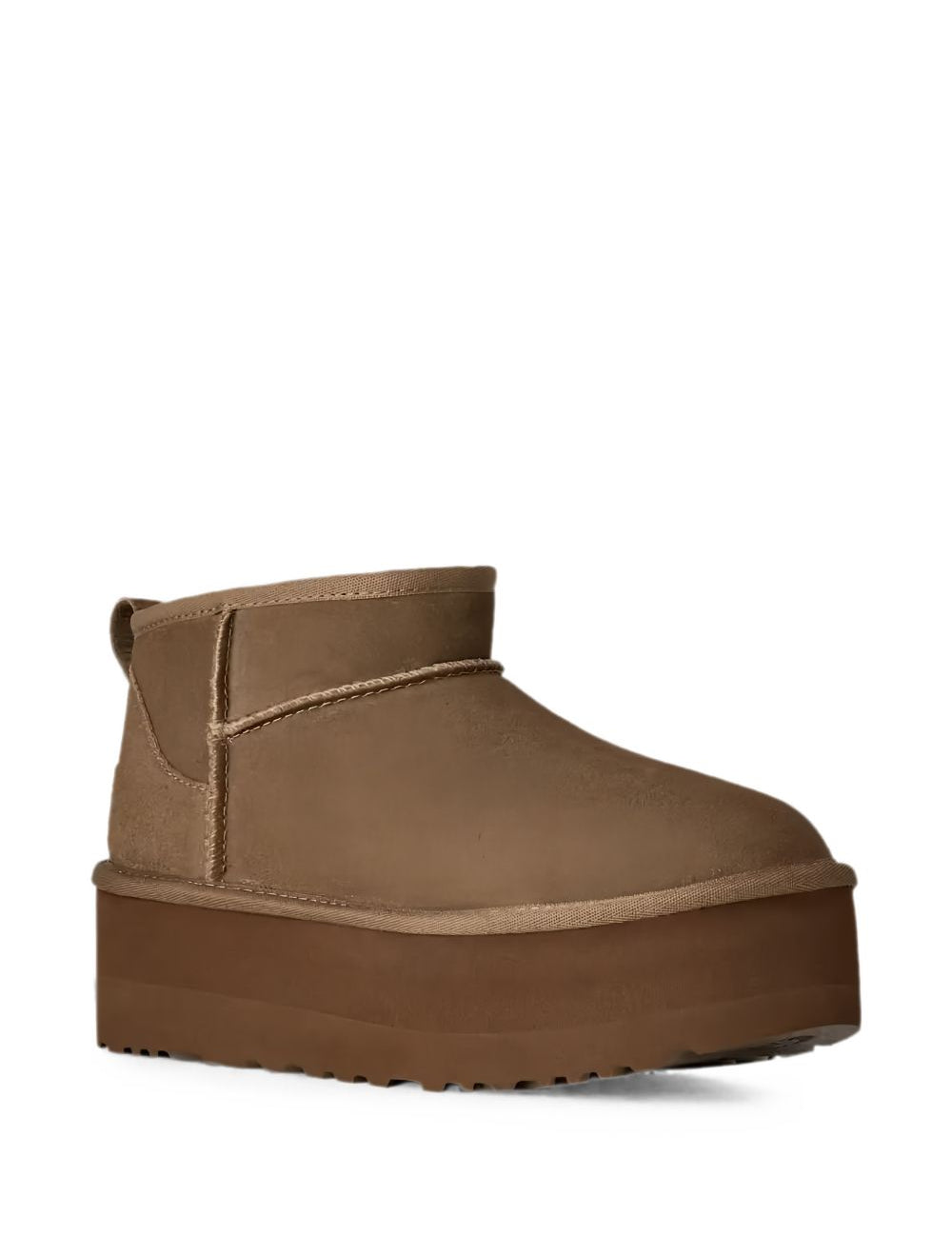 Stivaletti Classic Ultra Mini Platform in marrone 