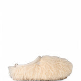 Mules Tazz Fluff in avorio 