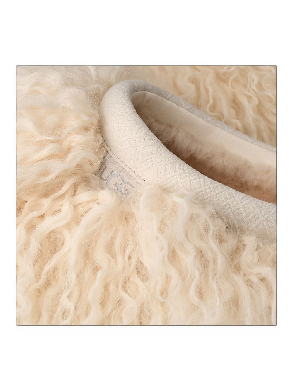 Mules Tazz Fluff in avorio 