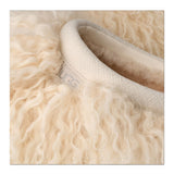 Mules Tazz Fluff in avorio 