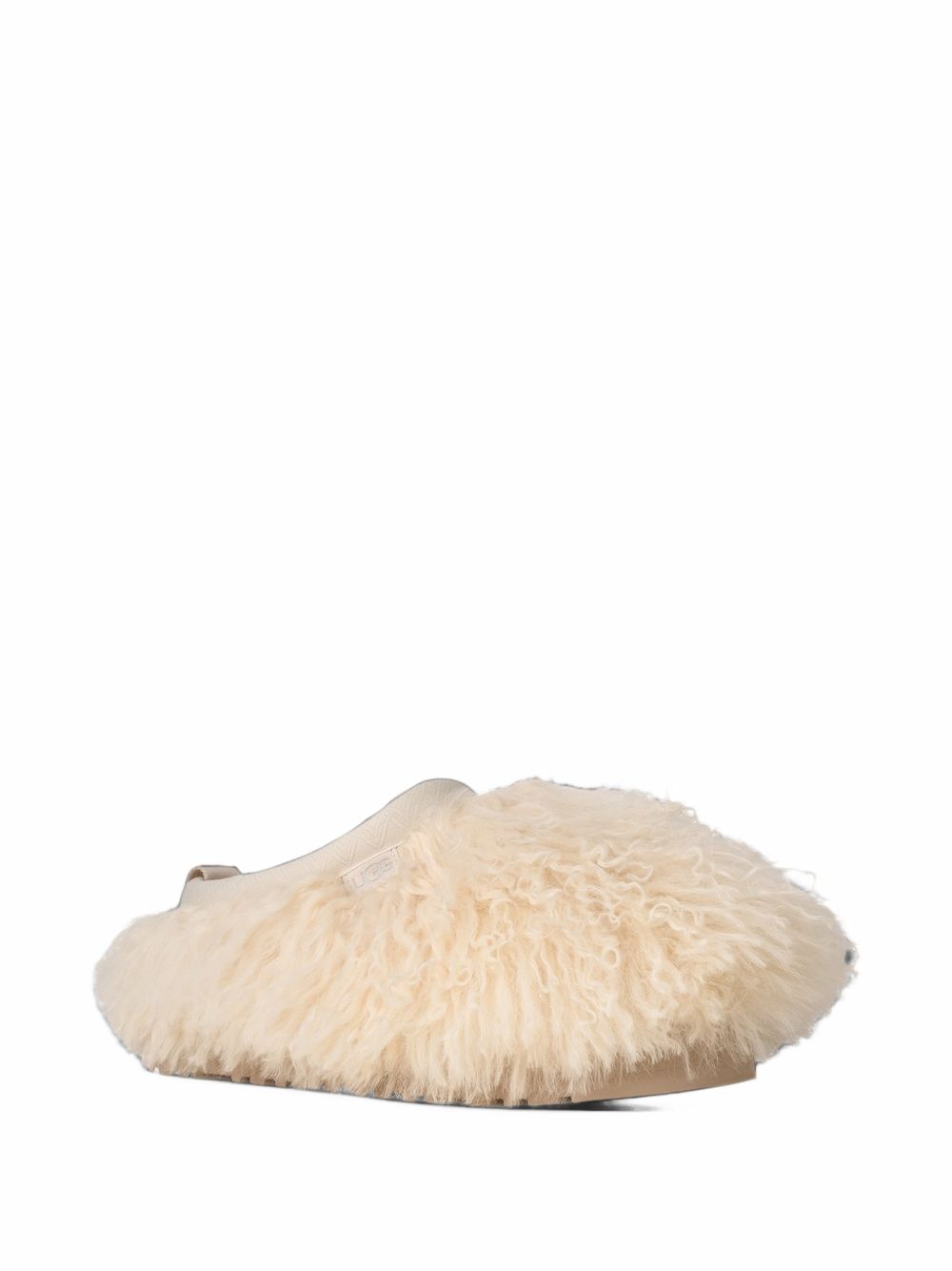 Mules Tazz Fluff in avorio 
