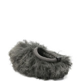 Mules Tazz Fluff in grigio 