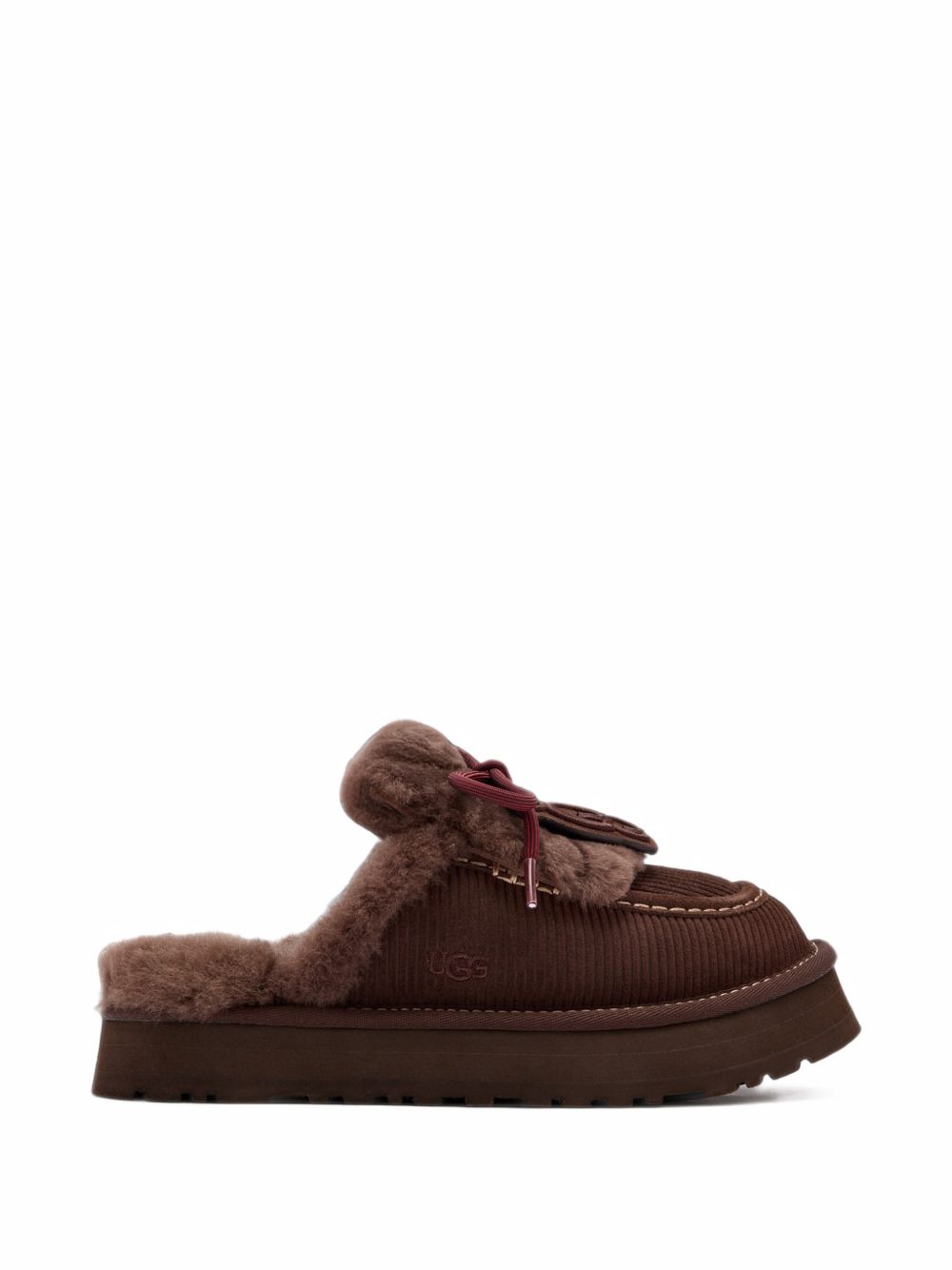 Mules Disquette Heritage in marrone 
