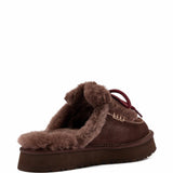 Mules Disquette Heritage in marrone 