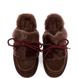 Mules Disquette Heritage in marrone 