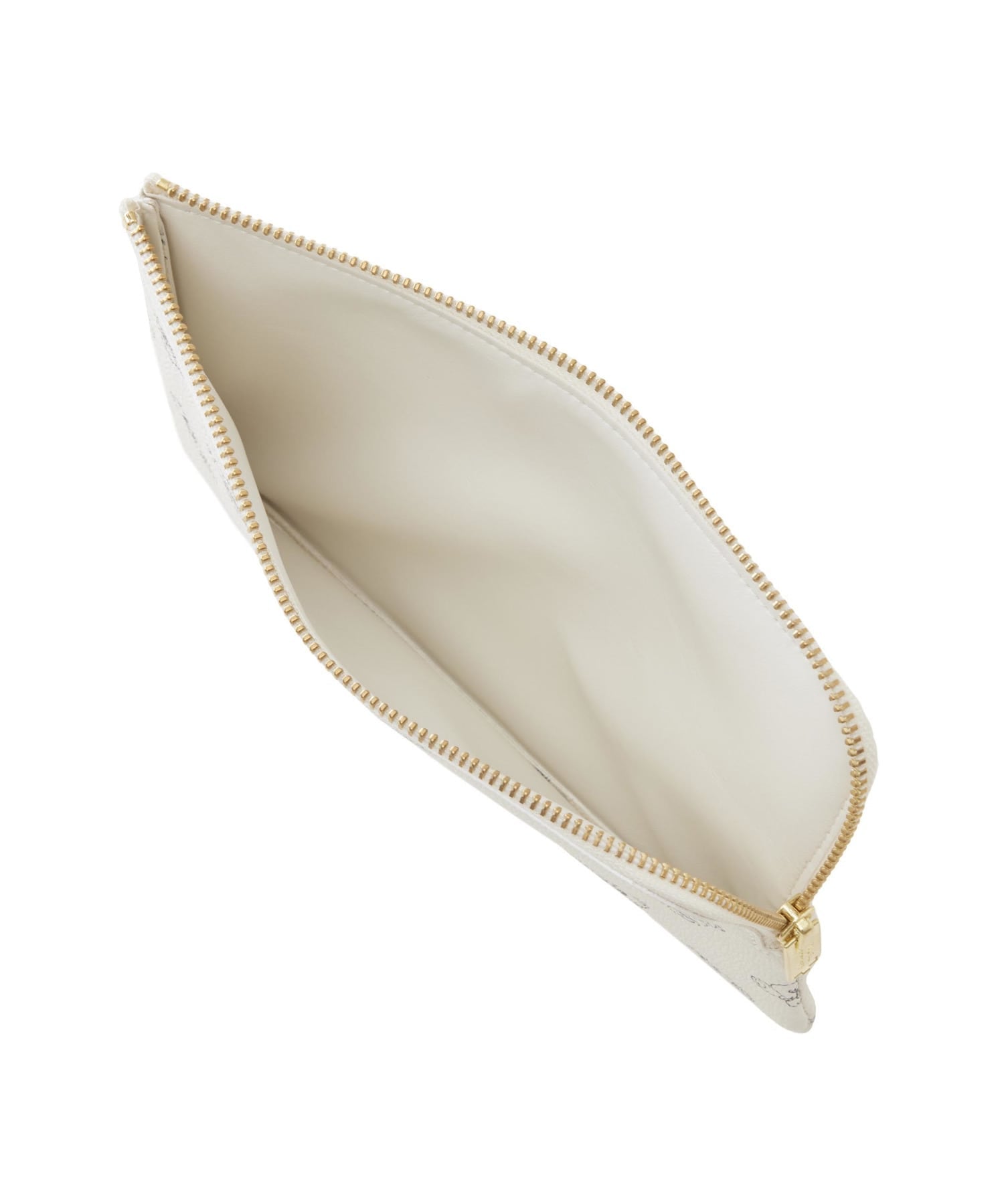 Pouch stampa Teddy in bianco 
