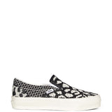 Sneakers LX Slip-on 98 Platform in nero e bianco 