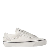 Sneakers Old School con decorazioni in bianco 