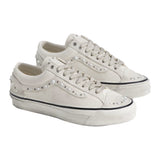 Sneakers Old School con decorazioni in bianco 