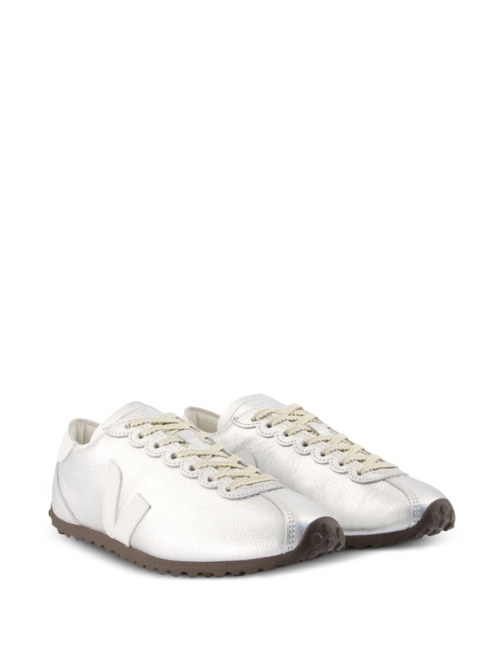 Sneakers Cateyes in argento 