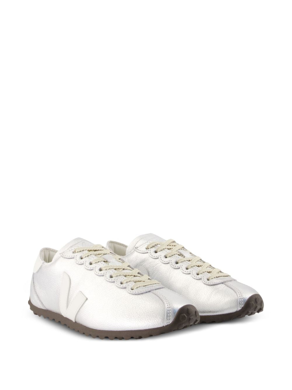 Sneakers Cateyes in argento 
