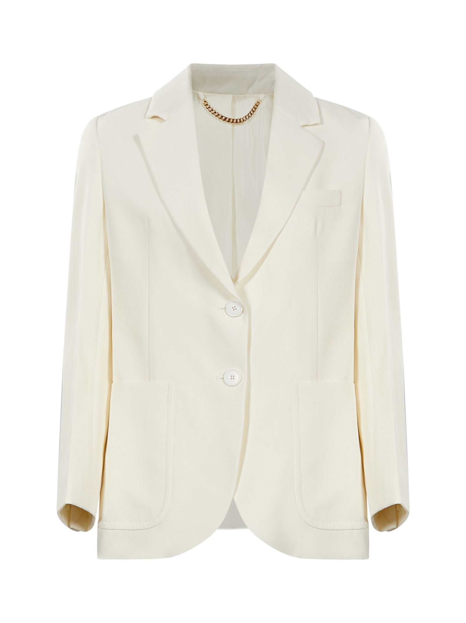 Blazer monopetto katherine in bianco 