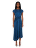 Abito midi Aria in blu