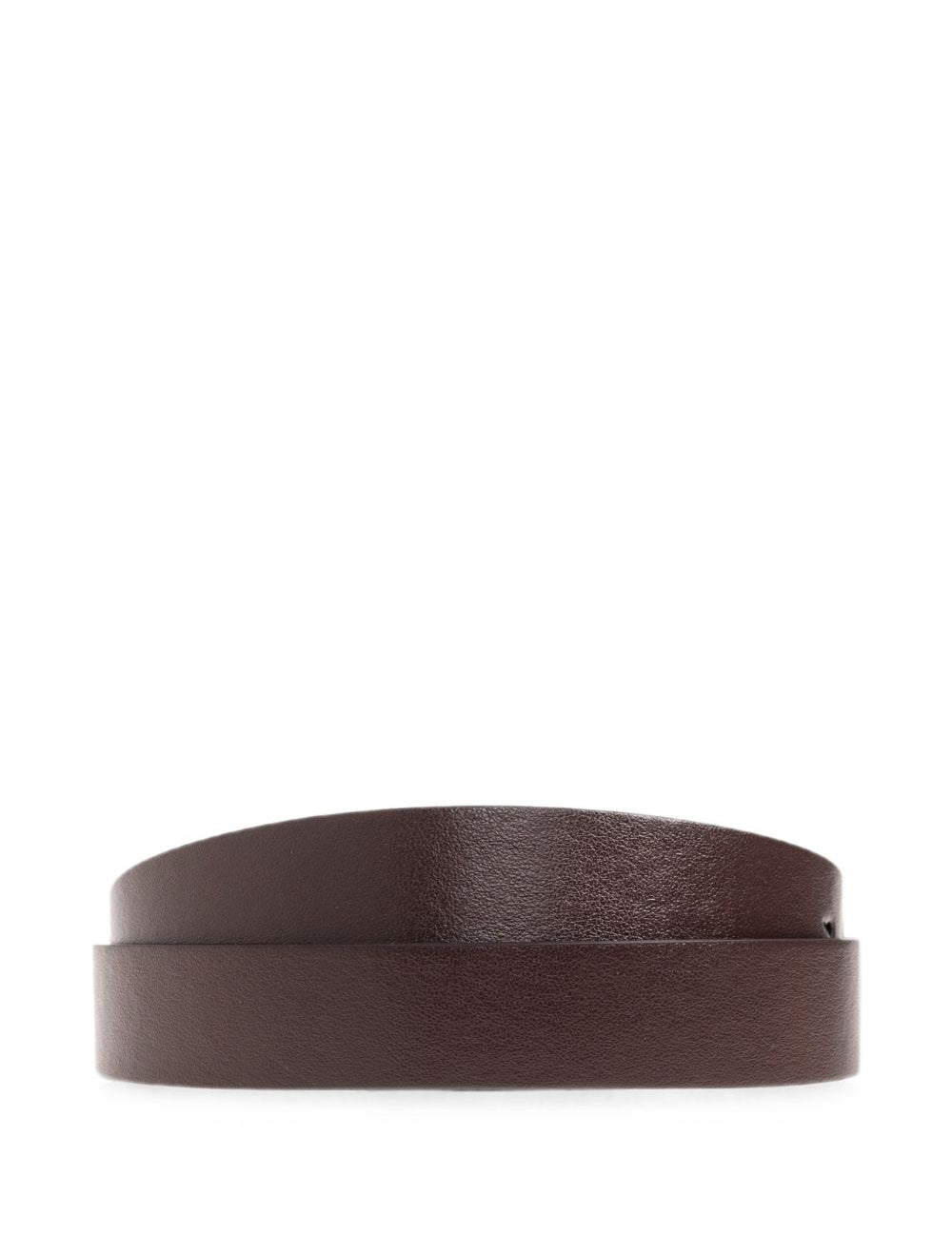Cintura con fibbia dorian  in marrone 