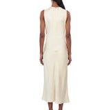 Abito midi Kyra in bianco 