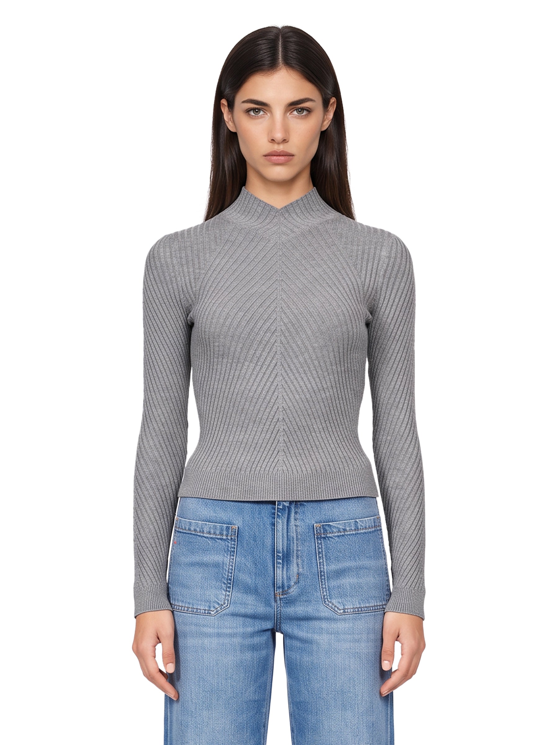 Maglione Georgia in grigio 