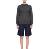 Maglione in lana e cashmere in grigio 