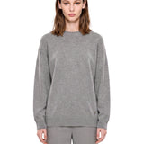 Maglione Luna in lana e cashmere in grigio 