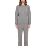 Maglione Luna in lana e cashmere in grigio 
