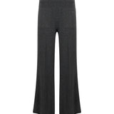 Pantaloni sportivi in lana e cashmere in grigio 