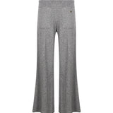 Pantaloni sportivi in lana e cashmere in grigio 