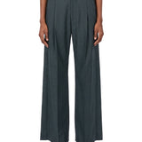 Pantaloni sartoriali Ethel in verde scuro 