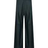 Pantaloni sartoriali Ethel in verde scuro 