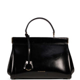 Borsa in pelle Sloane Frame in nero 