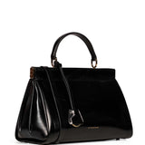 Borsa in pelle Sloane Frame in nero 