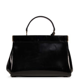 Borsa in pelle Sloane Frame in nero 
