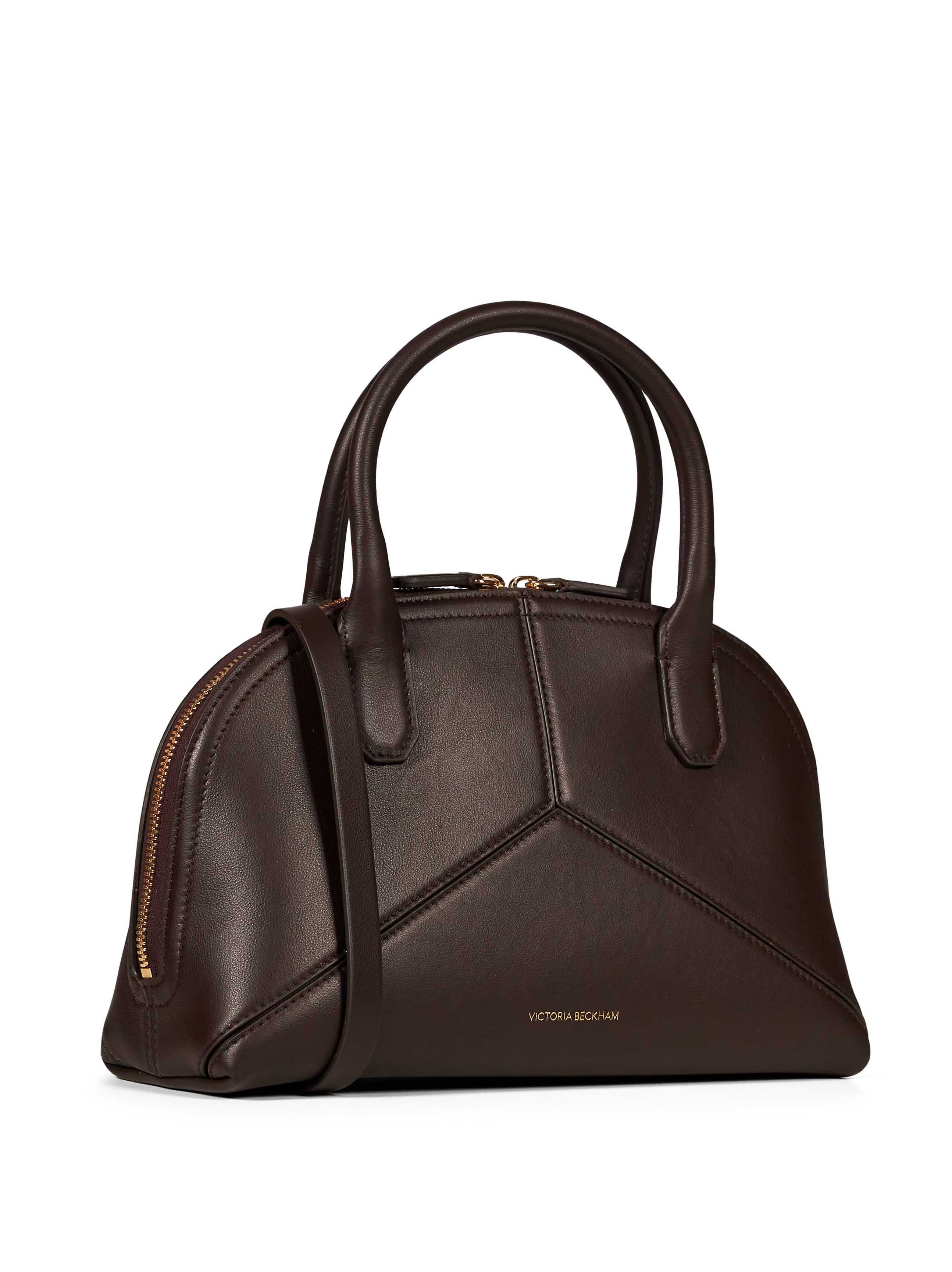 Borsa in pelle Victoria Doctor in marrone 