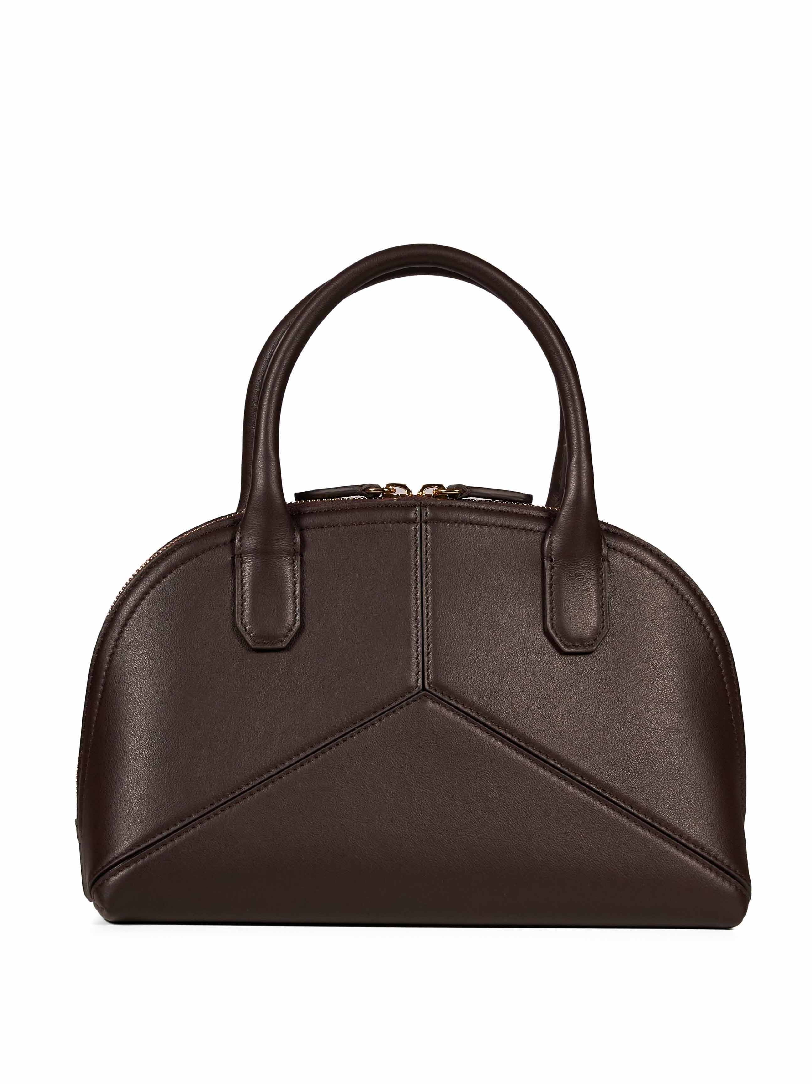 Borsa in pelle Victoria Doctor in marrone 
