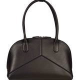 Borsa a spalla in pelle Doctor in nero 