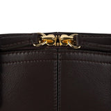 Borsa Doctor in pelle in nero 