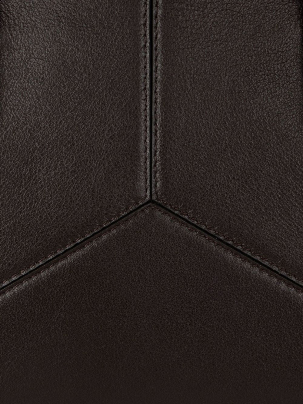 Borsa Doctor in pelle in nero 
