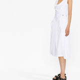 Abito Sunday midi in bianco 