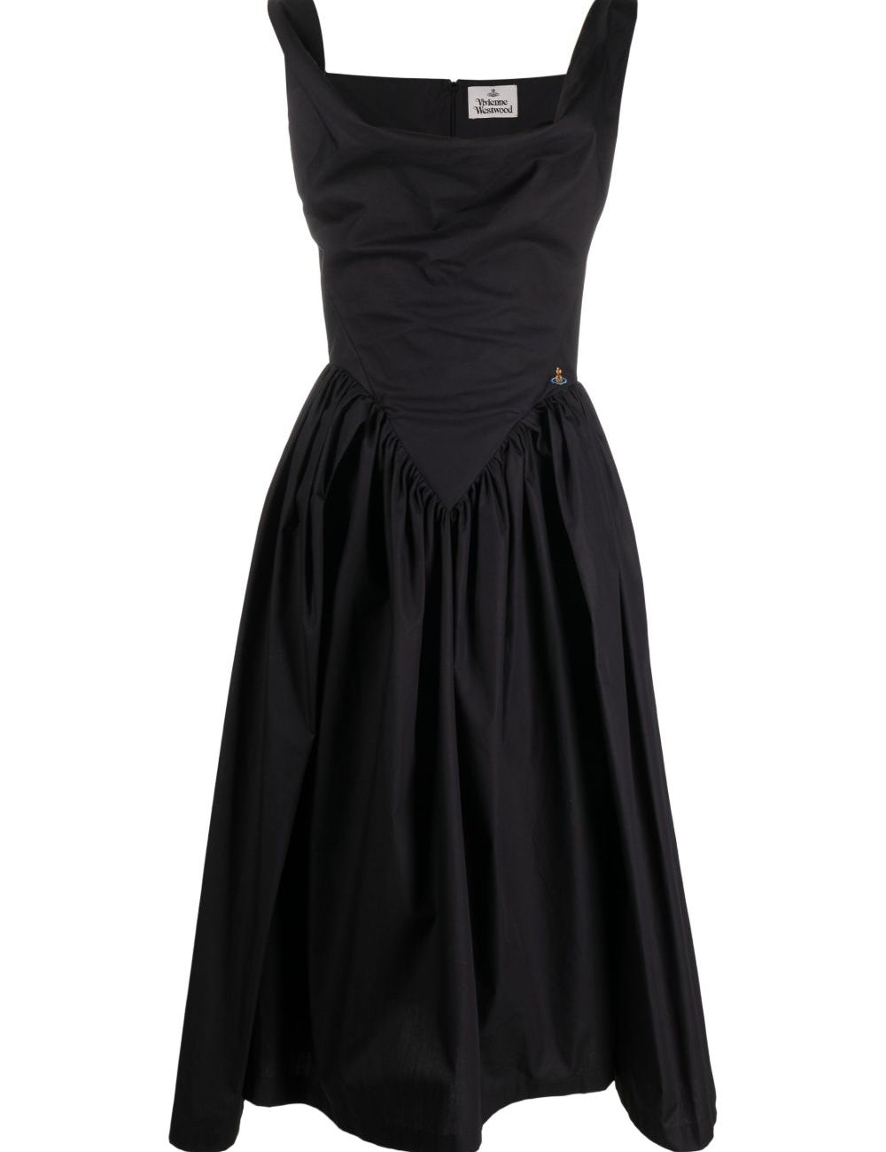 Abito Sunday midi in nero 