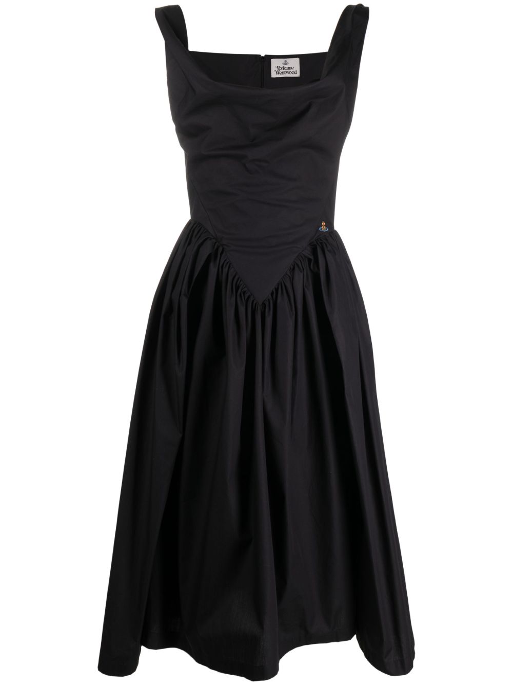 Abito Sunday midi in nero 